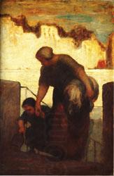 Honore  Daumier The Laundress China oil painting art